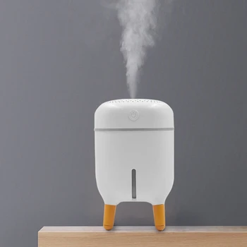 

240Ml USB Diffuser Aroma Essential Oil Humidifier Ultrasonic Diffuser 7 Color Change LED Night Light Cool Mist for Home White