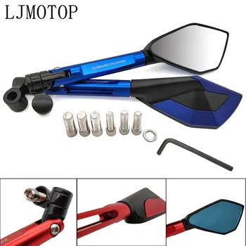

Universal CNC Aluminum Motorcycle Handlebar Rear View Mirrors For KTM RC 125 390 Duke 125 690 Duke 990 Adventure SM R T RC8 65XC
