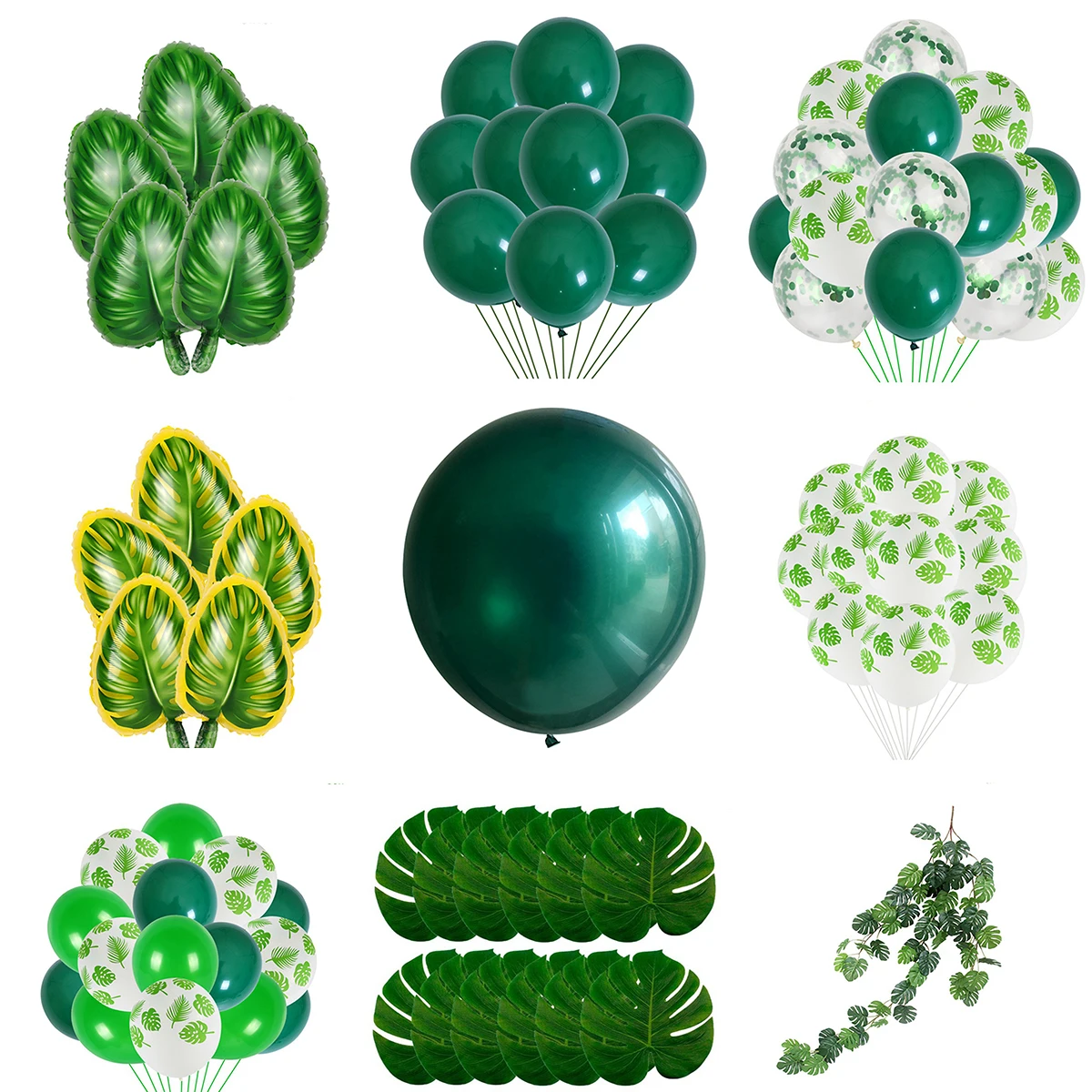 

Green Balloon First 1st Birthday Decorations Wild One 2nd Years Happy Birthday Party Decorations Kids Baby Shower Rustic Wedding