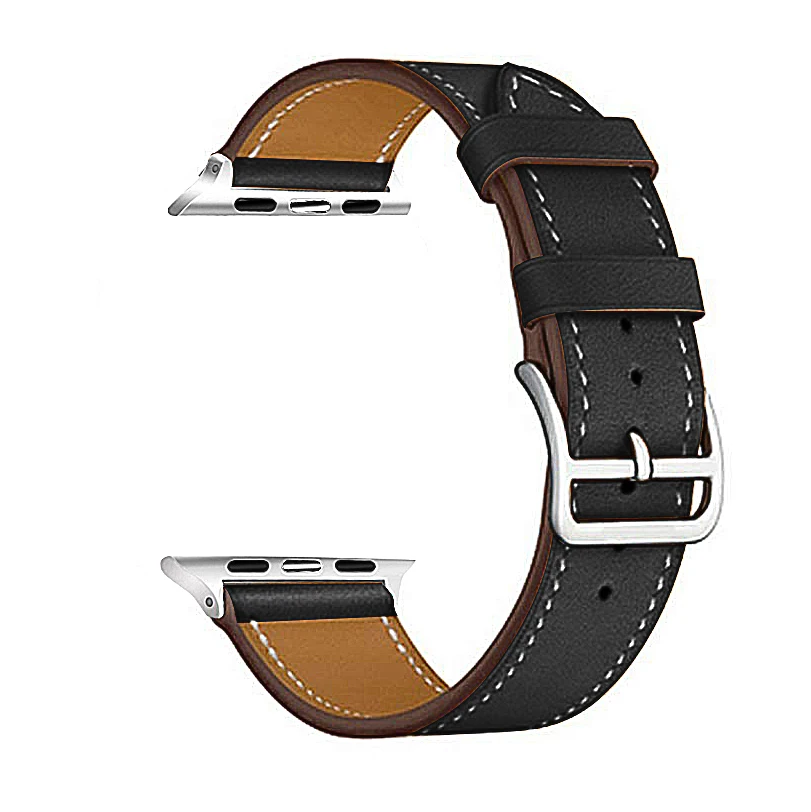 Eastar высокого качества кожаная Петля для Apple Watch серии группа 3/2/1 Спортивный Браслет 42 мм 38 мм ремешок для iwatch 4 группа 40 мм 44 мм