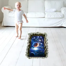 Планета персонализированные и креативные Спальня Гостиная Ванная комната диван вход наземный стикер для украшения стен стикер s