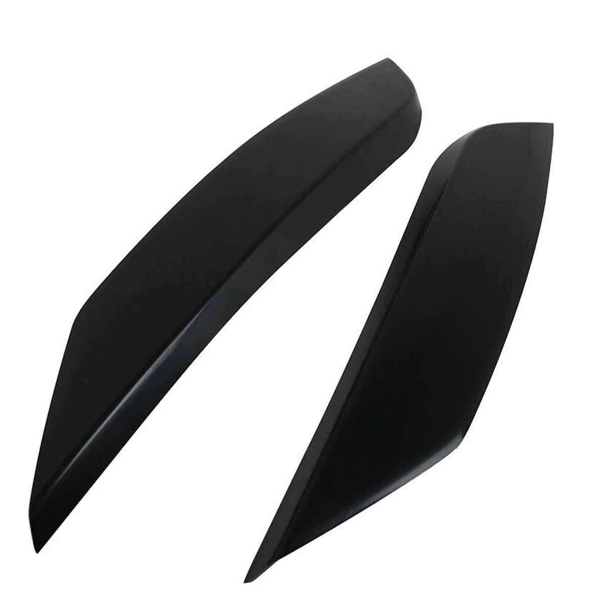 NEW 2 Pcs ABS Unpainted Headlight Eyelids Eyebrows Cover Accessories Lamp Hood Sticker For Nissan 350Z 2 Door 03~08