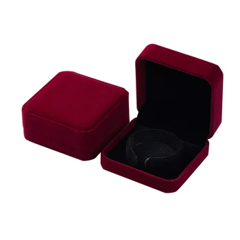 

Portable Earrings Bracelet Ring Storage Case Necklace Travel Flannelette Home Gifts Small Organizer Decoration Jewelry Box