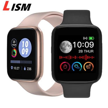 

Lism LD2 Men Heart Rate Sleep Monitor Smart Watch 2020 Sport Women Call Reminder Fitness Tracker Smartwatch for Android