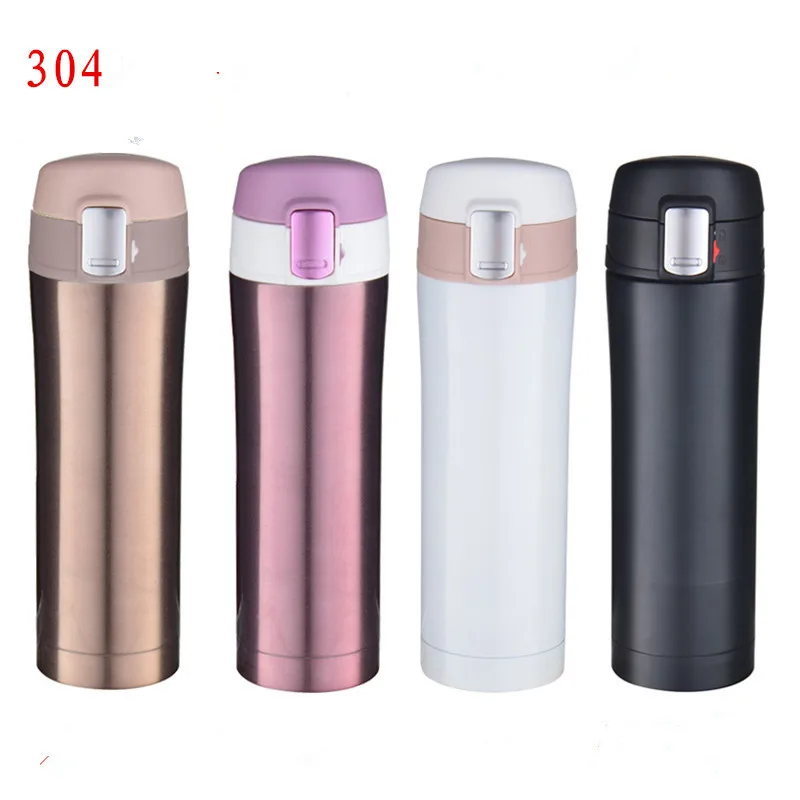 

Amount Great Seal Logo Printed Words Insulated Stainless Steel Bottle Bounce Cover Glass Outdoor Sports Glass Gift Customization