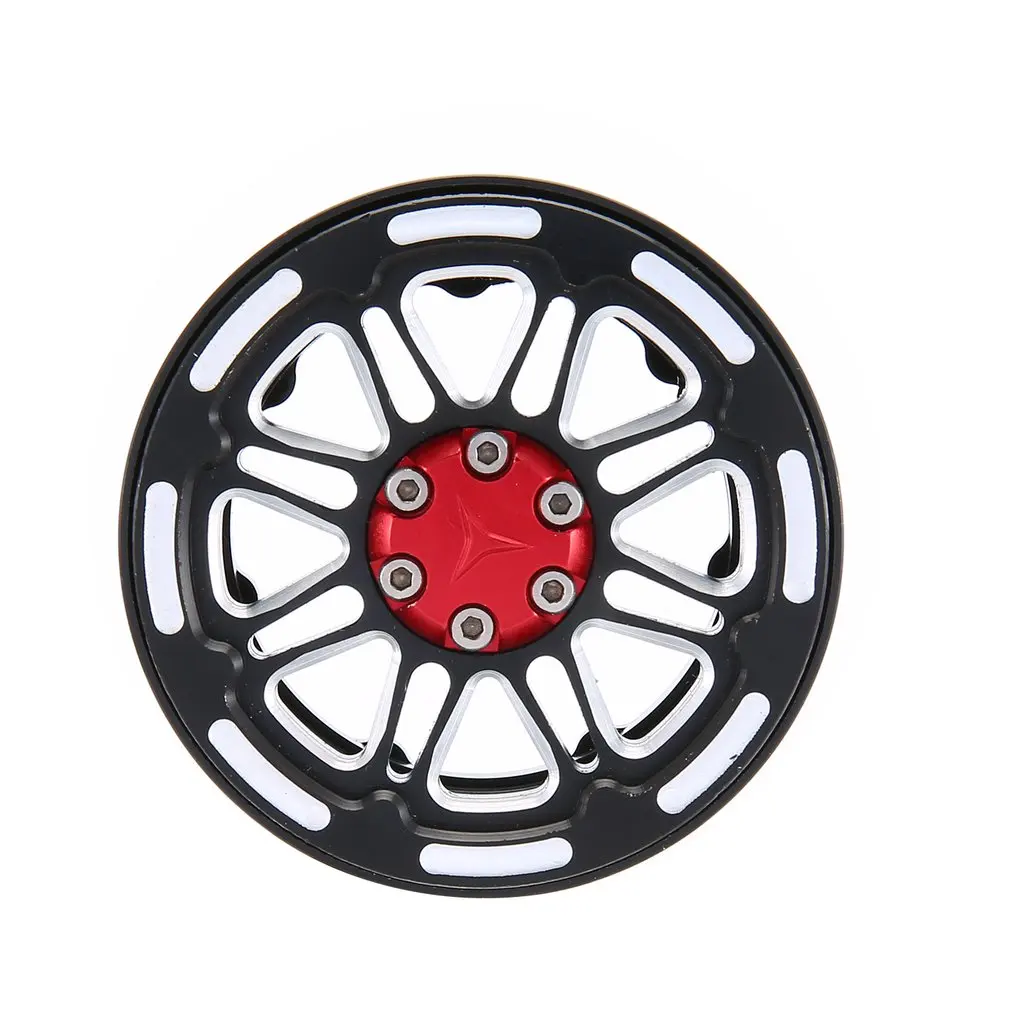 1 пара/2 пары сплав 1,9 ЧПУ Beadlock Колесные диски для 1/10 RC Гусеничный осевой SCX10 SCX10 II 90046 Traxxas TRX4 D90 CJGLG0010