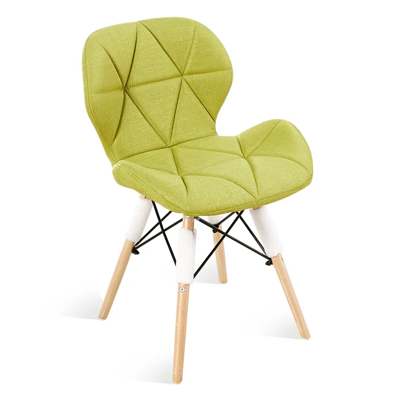 

Nordic chair modern simple home net red INS stool back makeup desk chair butterfly dining chair