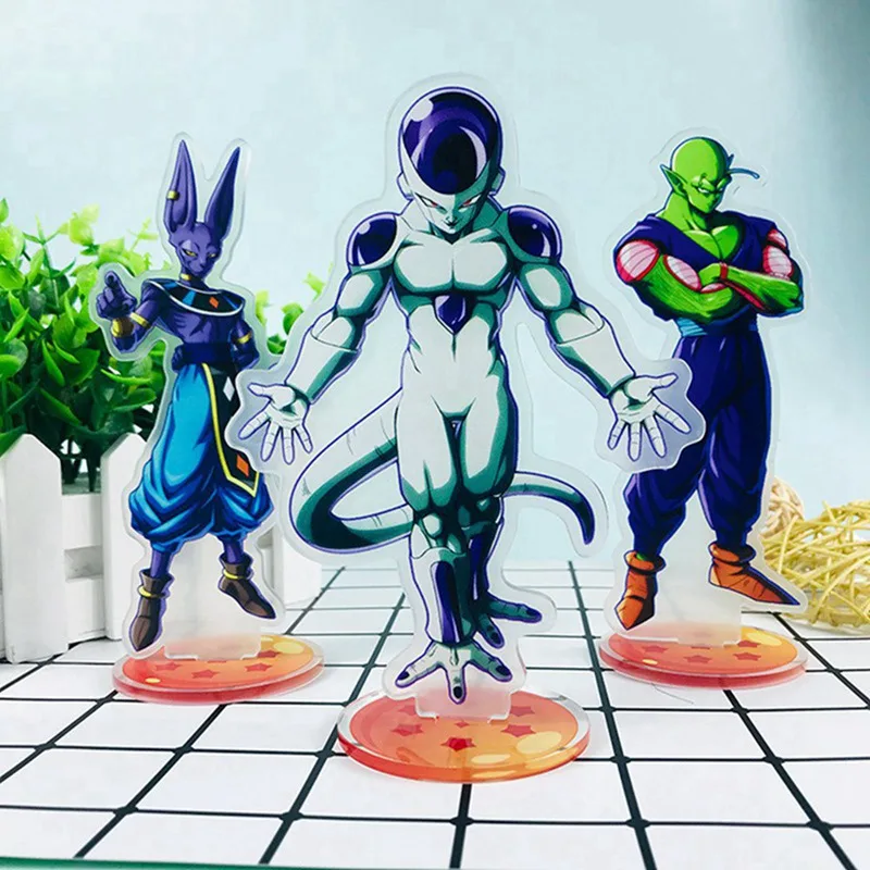 Dragon Ball Z акриловая основа фигурки 60 мм модель игрушки Dragon Ball Супер аниме фигурка дисплей акриловая подставка