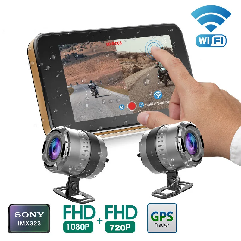 Видеорегистратор Maiyue star 4 0 дюйма IPS WiFi HD 1080P | Автомобили и мотоциклы
