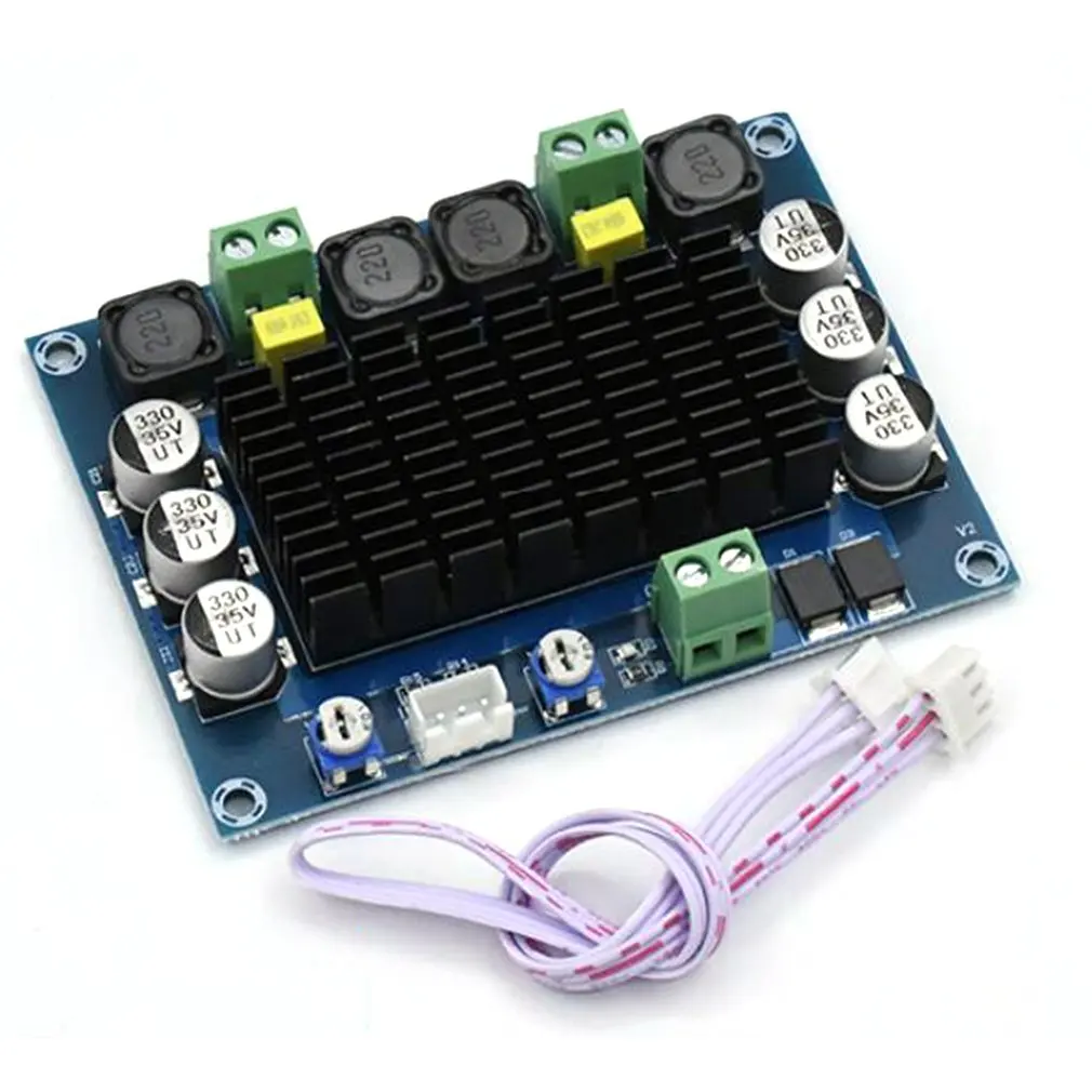 

XH-A113 TDA7498 2.0 Digital Power Amplifier Board 100W*2 Dual channel Stereo Audio class amplifier for speaker DC12-32V A1-008