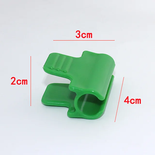 10 db Műanyag Film Klip Üvegházhatású Kertészeti Készletek Sor Borító Árnyékolás Nettó Alagút Karika - Image 6