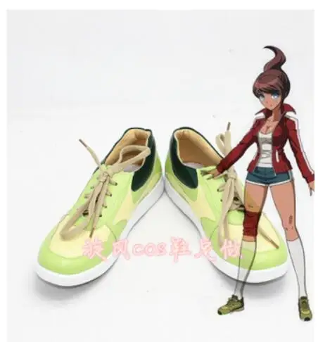 

Game Danganronpa Aoi Asahina Cosplay Shoes Boots Custom Made Any Size