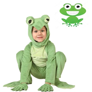 

Frog Plays Stage Costumes Adult Children Play Animal Costumes Parent-child Costumes Kindergarten Performances Cosplay Costume