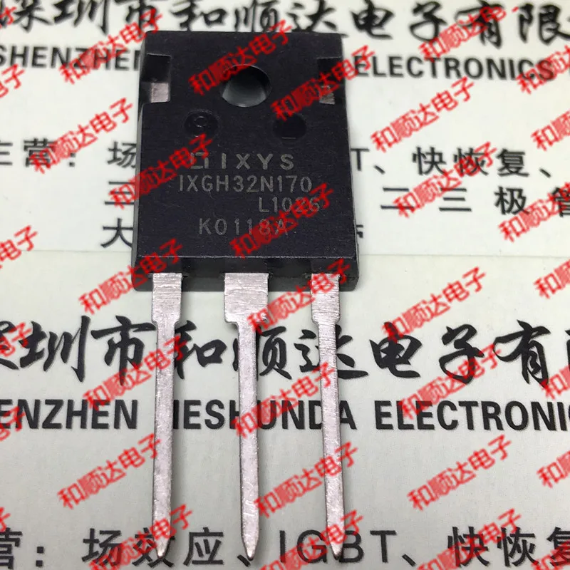10 шт./лот IXGH32N170 новые имеющиеся в наличии 247 1700V 32A Кол-во |