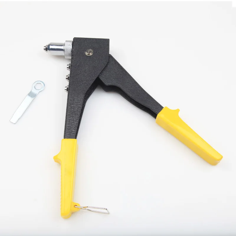10" Hand Riveter Manual Blind Rivet Gun Hand Tool For Workshop/Toolbox/Home Crafts/Hobbyists/Modelers