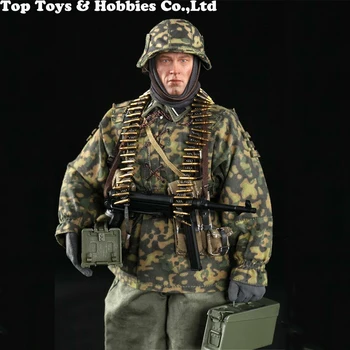 

Full set In stock 1/6 DID 1/6th D80125 3RD SS Panzer Division MG34 Gunner solider Figure Collection 12" Action Figure Model