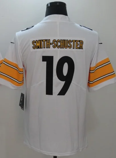 White Мужчины Minkah Fitzpatrick JuJu Smith-Schuster James Conner DEWIN Bush T.J. Ватт бен роэтлисбергер Алехандро Питтсбург Джерси - Цвет: White