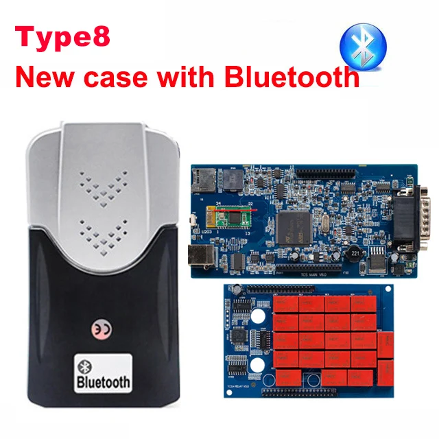 CDP TCS bluetooth с автомобильными кабелями новинка. R0 free keygen для автомобилей грузовиков obd2 сканер автомобилей грузовиков obdII диагностические инструменты - Цвет: CDP TCS BT