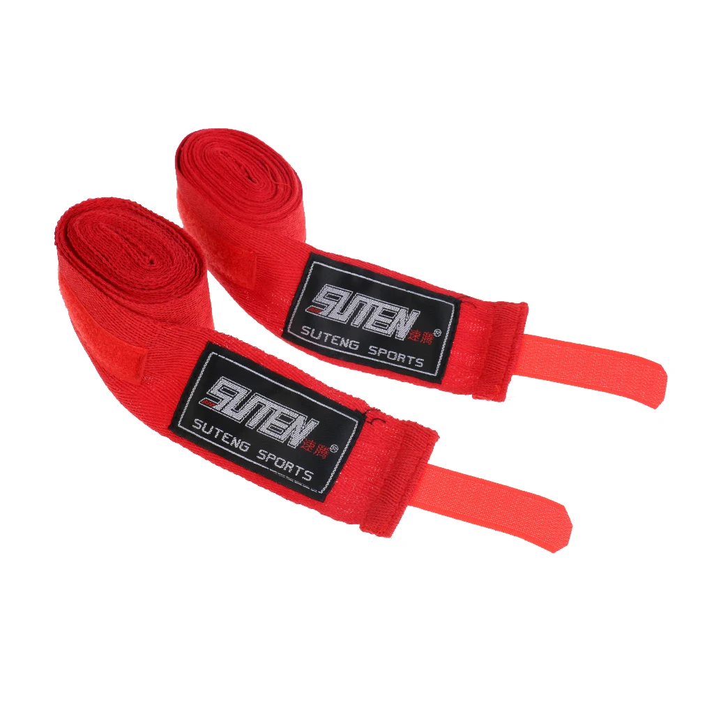2Pcs Boxing Hand Wraps Bandages Inner Gloves for Muay Thai MMA Sparring Training