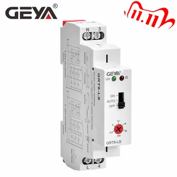 

GEYA Staircase Switch Automatic Delay off Light Switch AC230V Relay 16A Light Control Relay Staircase Timer Switch