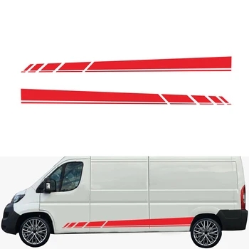 

Durable And Practical Graphic Stripe Vinyl Kit Decals Stickers For Caravan Travel Camper Van Motorhome