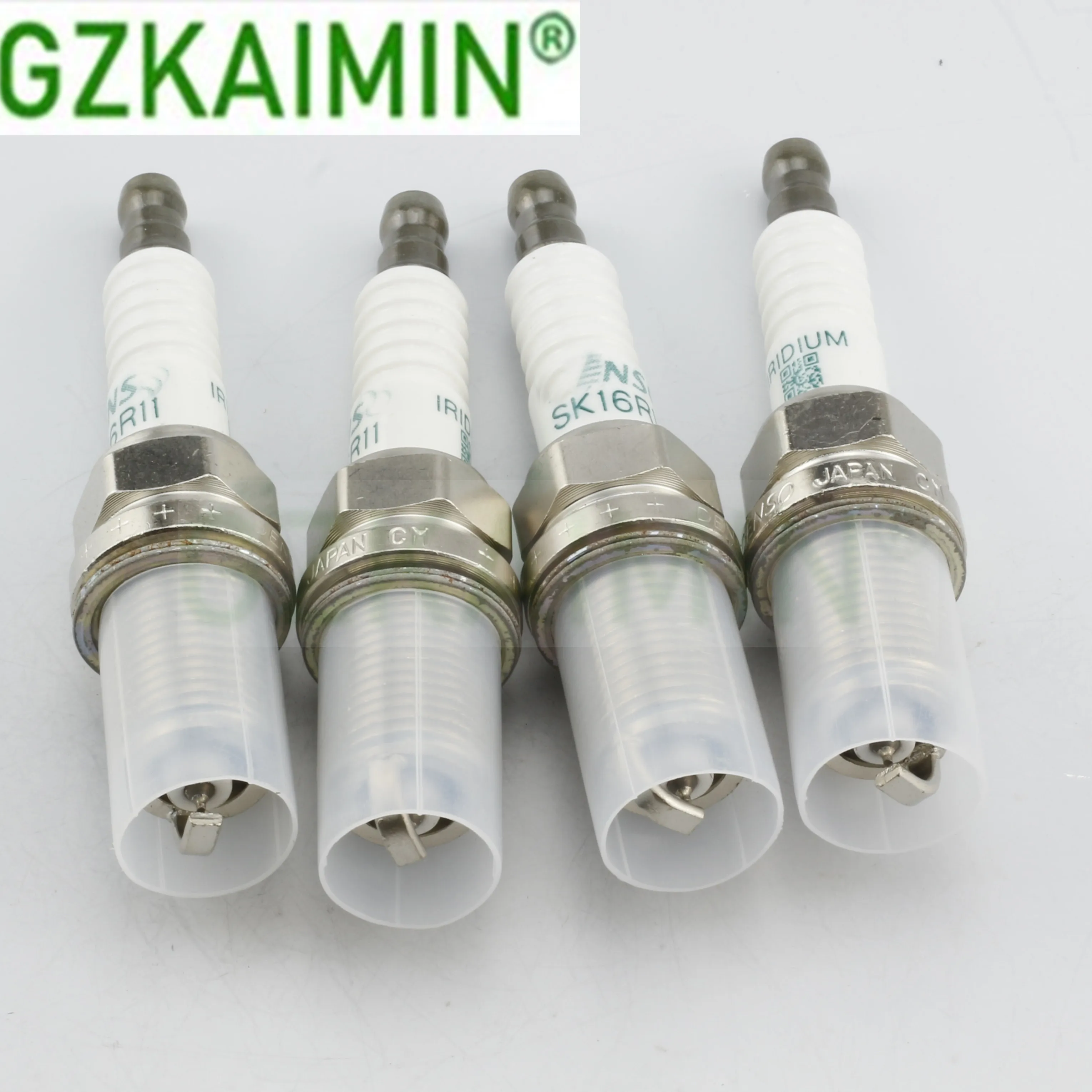 

4 PCS Spark Plug For Toyota Corolla Matrix Yaris 07-18 OEM 90919-01240 SK16R11