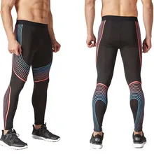Компрессионные штаны для футбола, баскетбола, леггинсы, спортивные колготки для бега, мужские Леггинсы для бега, бодибилдинга, фитнеса, тренажерного зала, йоги, одежда