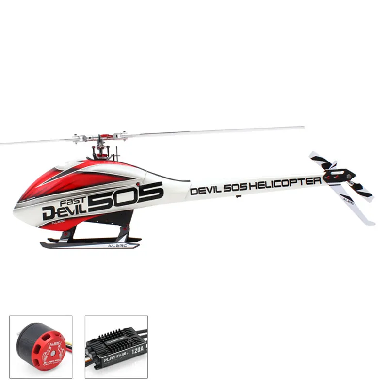 ALZRC-Devil 505 FAST FBL Combo 505 вертолет-двигатель/ESC-120A