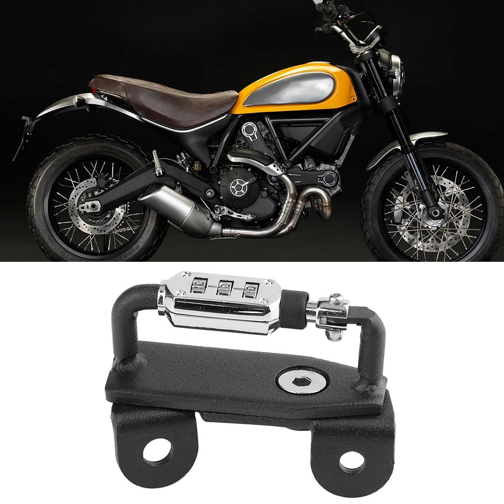 ducati scrambler helmet lock