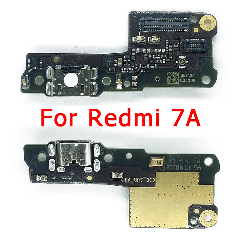 Оригинальная зарядная плата для Xiaomi Redmi 7A USB PCB док разъем гибкий кабель запасные
