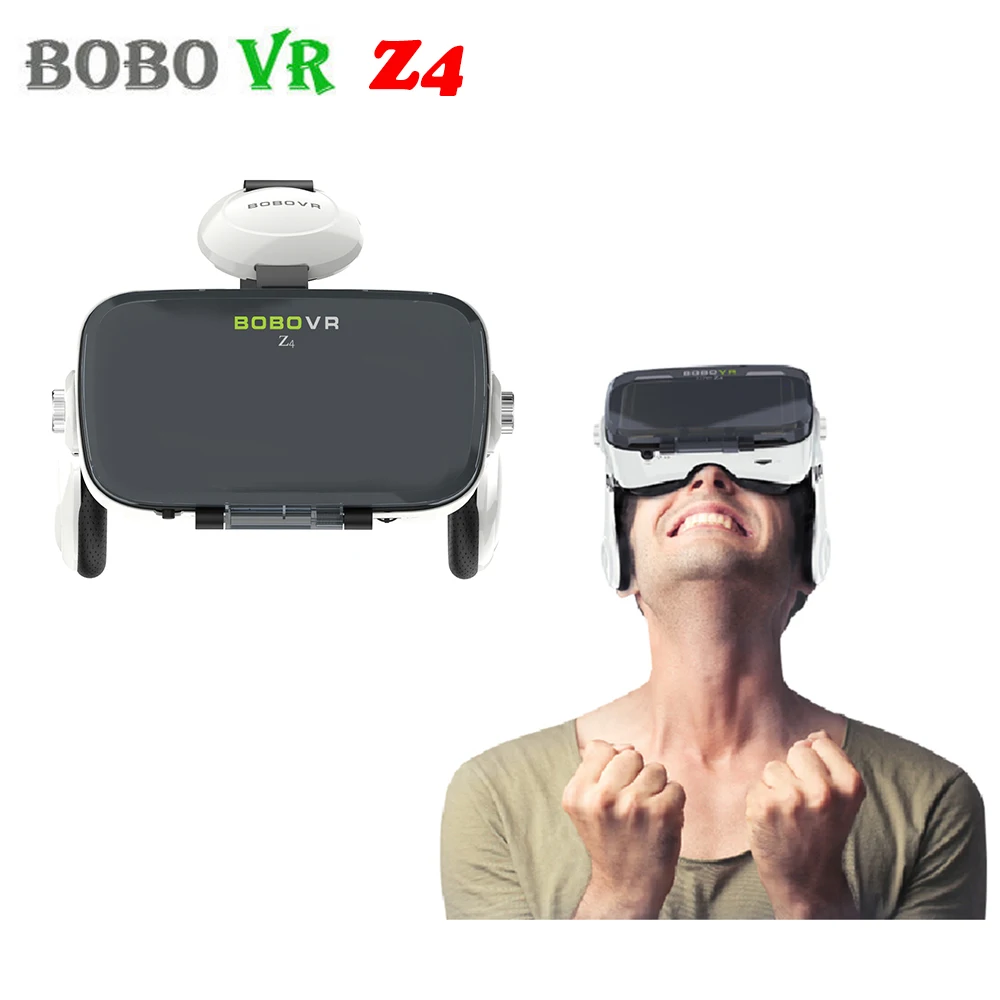 Очки виртуальной реальности BOBOVR Z4 кожаные шлемы с картонной оправой для