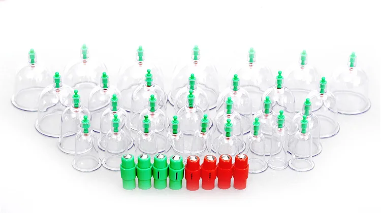 cupping massage health 30pcs Vacuum Cupping Set Home Use Body Magnet Therapy Massage Thickening Aspirating Medical Massage 5