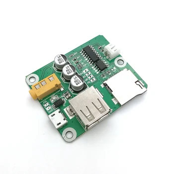 

Stereo 5v card USB player mp3 audio decoding u disk player board DIY conversion module