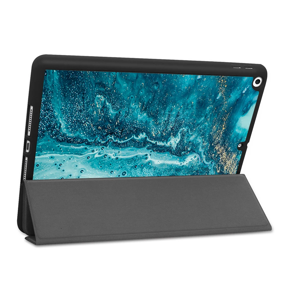 MTT мраморный чехол для iPad 7th Gen 10,2 '', мягкий ТПУ чехол из искусственной кожи, откидной смарт-чехол, 10,2 дюймов, чехол для планшета A2198 A2200