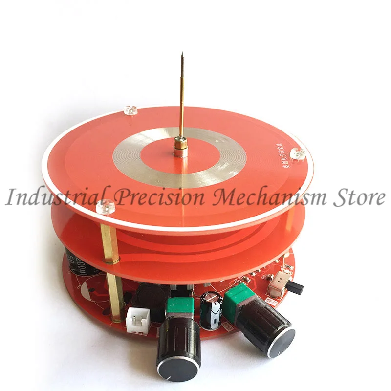 

Flat Tesla coil tc lightning generator product, arc lightning simulator AC-E106, main oscillation frequency: 3.4MHz