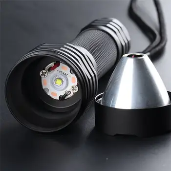 

Convoy M21A SST40 Up to 2300lm 6500K Cold White 4 Modes 21700 18650 Flashlight White Tint LED Torch Lantern Bright Portable