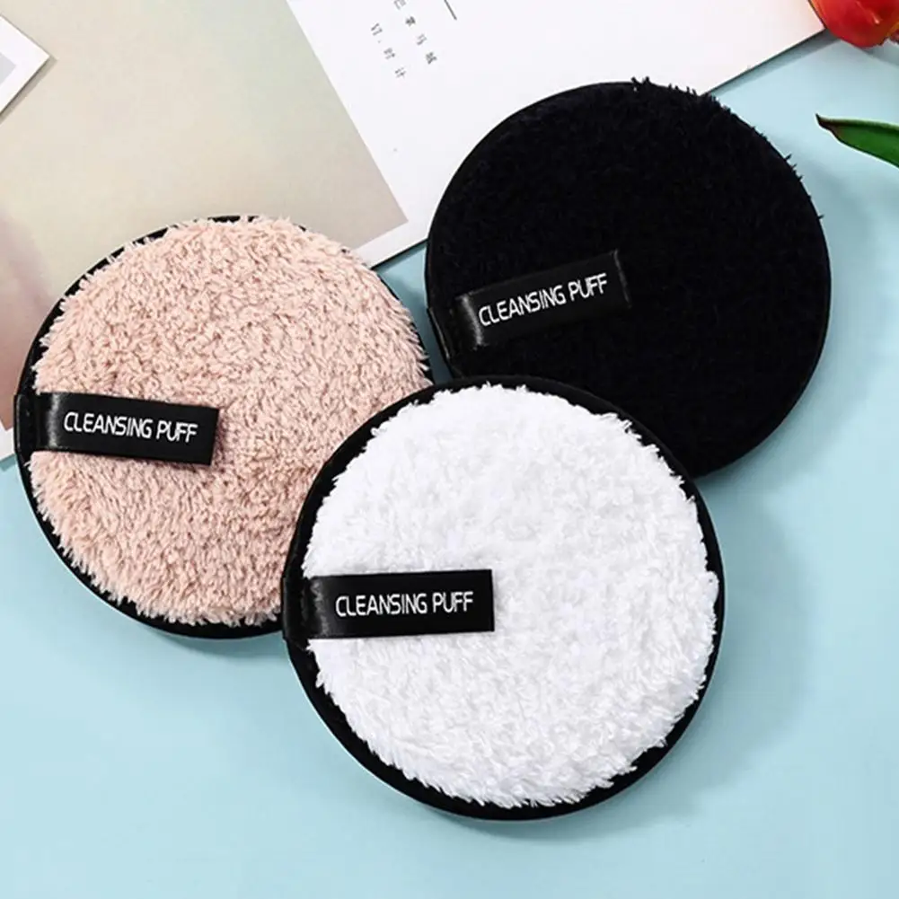 1 шт., Новое поступление, мягкая губка для снятия макияжа, порошковая пуховка для женщин, очиститель для лица, очищающая салфетка, косметический инструмент для красоты