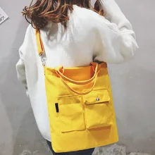 Женская Большая вместительная сумка через плечо, парусиновая Повседневная сумка для путешествий, мобильного телефона C55