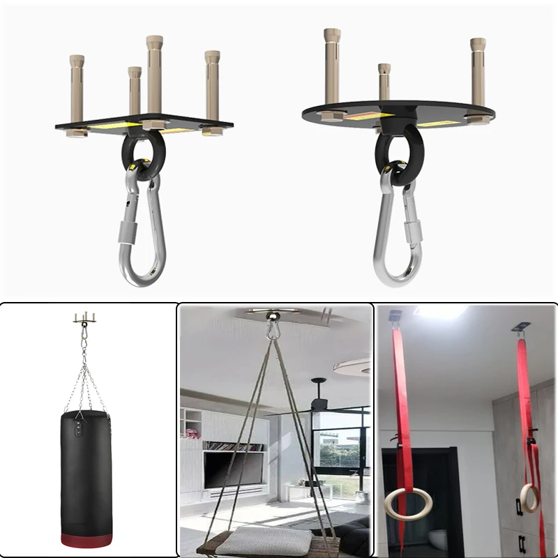 Portante 500Kg Gancio Da Palestra Sandbag Antenna Yoga Trx Allenamento Amaca Staffa Altalena Tavola Fissa Fitness Tirare Verso Il Basso Accessori