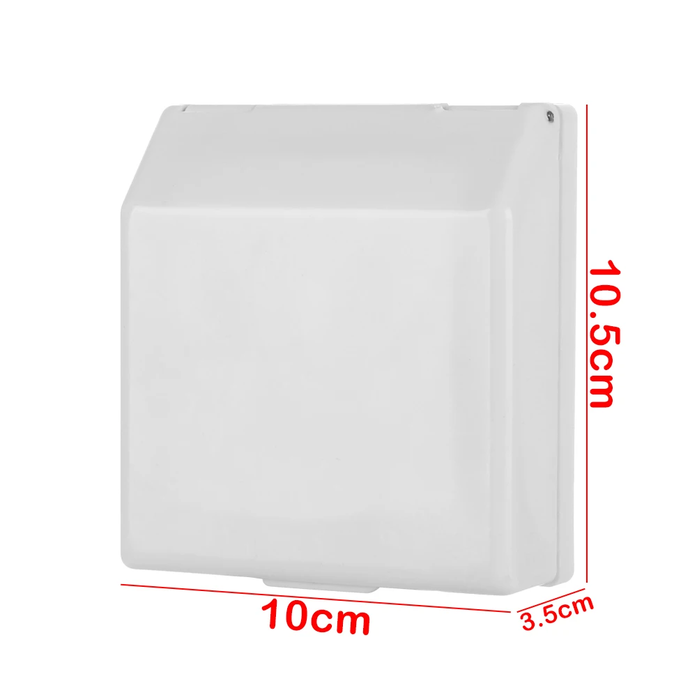 Double Socket 86 Type Waterproof Box Protector Electric Plug Cover Child Safety Box Waterproof Bathroom Tool Supplies