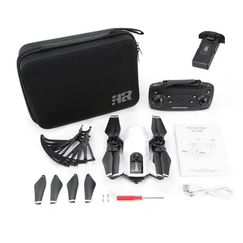 

H1G RC Drone Quadcopter 720P/1080P 2.4G FPV Aircraft Plane GPS Positioning Mobile Control Foldable VR Live Flight 25min Flying