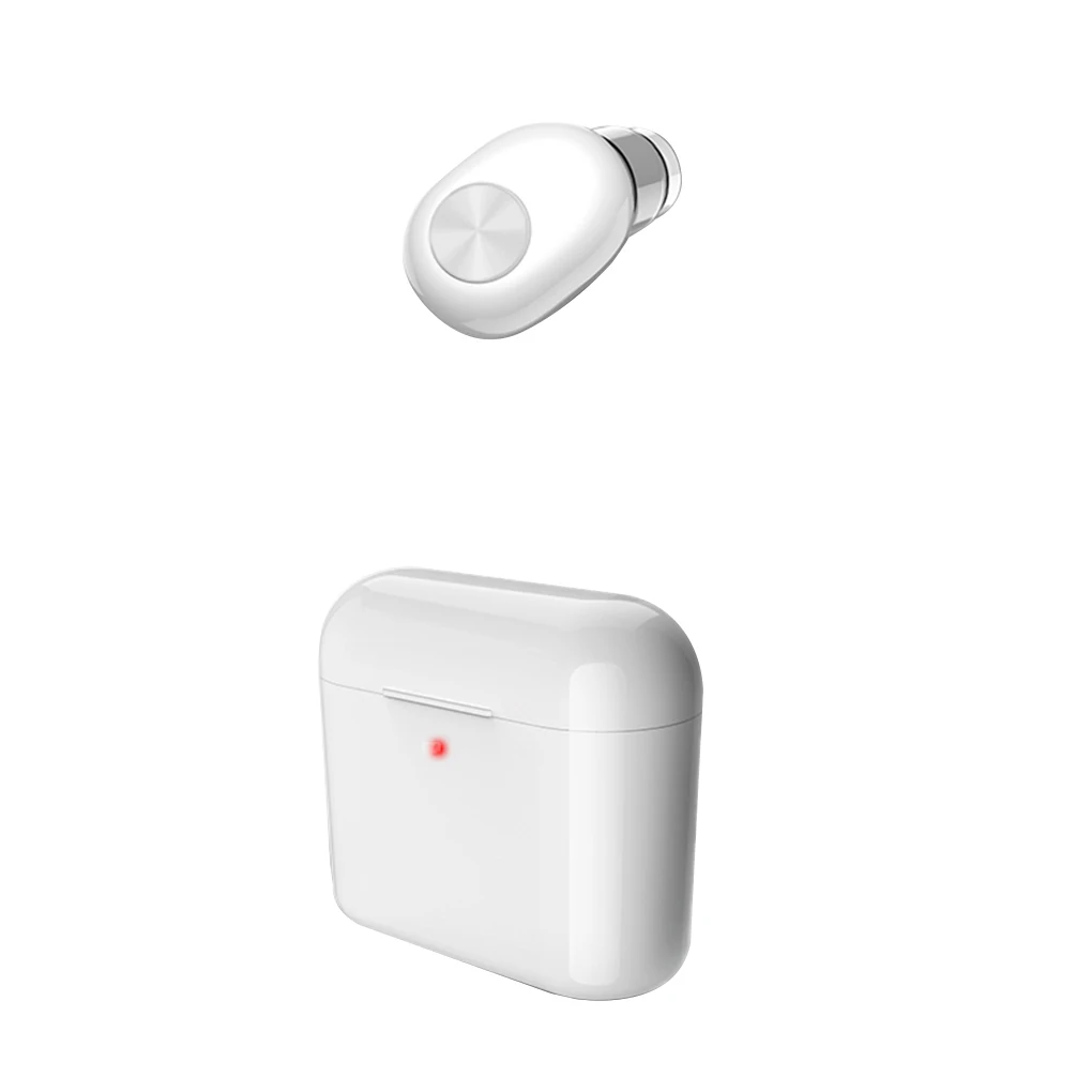 Bluetooth 4,2, мини беспроводные наушники, Bluetooth наушники, Hands free, Bluetooth стерео наушники, гарнитура - Цвет: 300mAh White