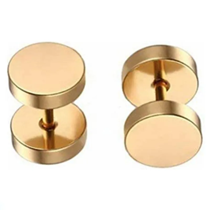 Pendientes De Aro De Acero Inoxidable Para Mujer, Aretes