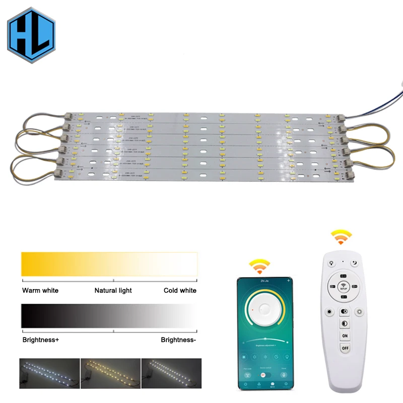2 4G LED WiFi потолочный светильник для гостиной спальни замена света креативный