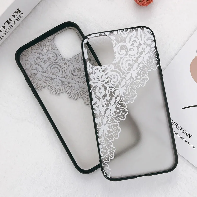 Чехол Lovebay для телефона с кружевными цветами и свадебным платьем iPhone 11 Pro Max X XR Xs
