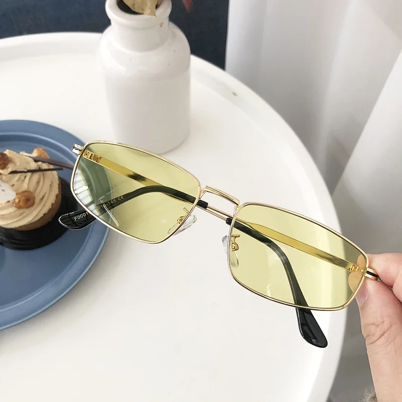 Vintage Sunglasses Men Brand Designer Gradient Sun Glasses Shades Women Retro Glasses UV400 Sunglasses FML