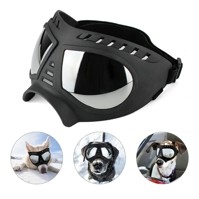 Gafas de sol con protección UV para perro divertido, gafas de sol a prueba de viento, para mascotas, medianas y grandes, accesorios de Patinaje
