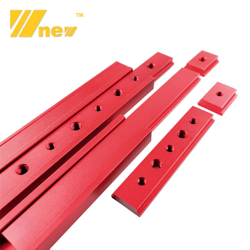 Aluminum T-Tracks Slot Miter Track Aluminium Alloy Bar Slider Table Saw Gauge Rod for Woodworking Tools DIY | Инструменты
