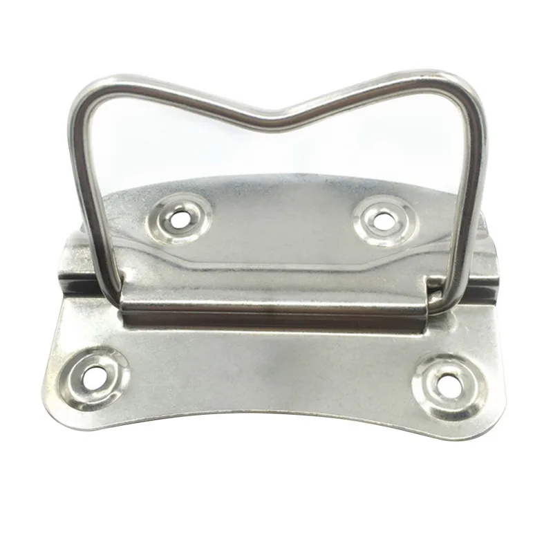 

1pc Drawer Cabinet Puller Toolbox Replacement Puller Box Chest Handle Cabinet Pull Thick Stainless Steel Pull Ring Handle