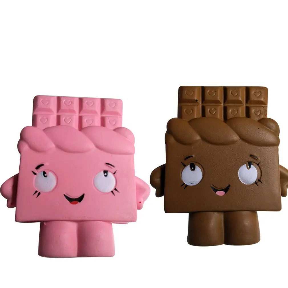 Имитация шоколадного человека ПУ кукла медленное восстановление декомпрессии игрушка пена расслабленная игрушка украшение мягкая игрушка торт образец модели